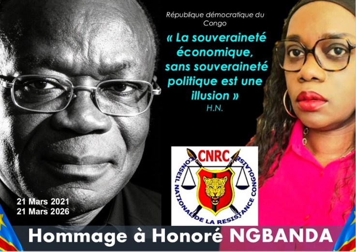 RDC/La souveraineté politique sans souveraineté économique est une illusion -Message du CNRC à l’occasion du 5ᵉ anniversaire de la disparition de Mr Honoré&nbsp;Ngbanda
