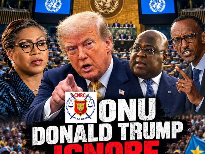 ONU /À quelques jours du 16e Anniversaire du Rapport Mapping Donald Trump affiche son mépris pour les victimes congolaises de l’agression rwandaise / F.Tshisekedi mis en quarantaine&nbsp;politique