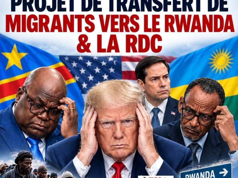 RDC – RWANDA – USA : Justice & projets de transferts de migrants vers la RDC et le Rwanda : Encore un  accord mort-né&nbsp;?